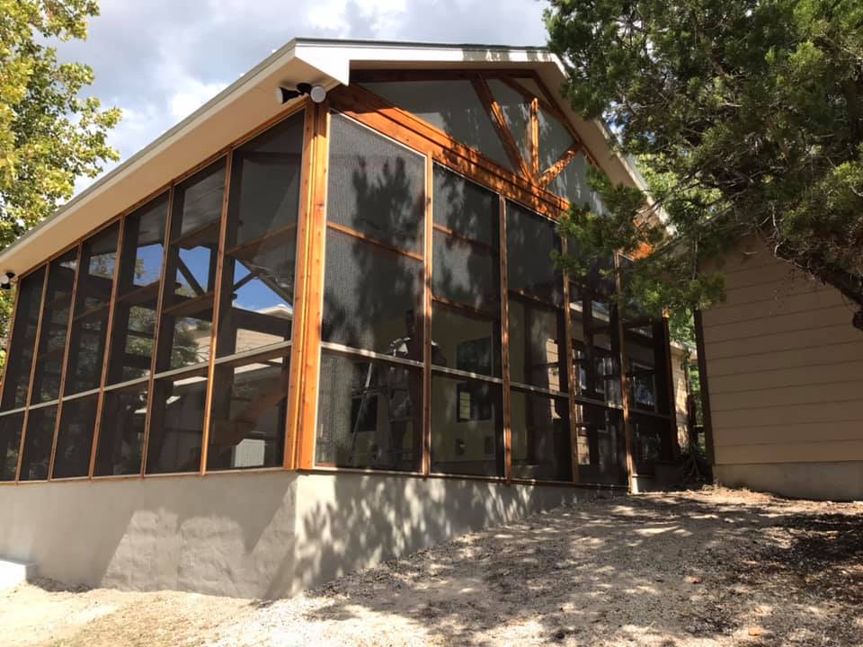 catio design and construction Austin Texas